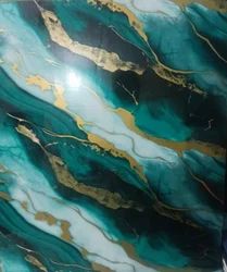 2x2 Feet PVC UV Coated Marble Sheet