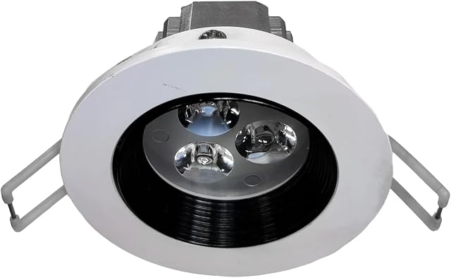 Dome Adjustable Gimbal Spotlight 12W — 0-30° Swivel