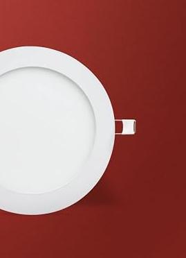 Moon Surface Panel Light 12-28W — Round Ceiling Panel