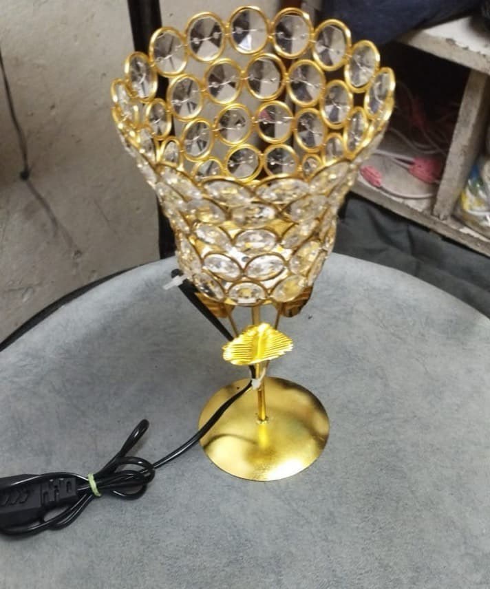 Crystal Vase Tealight Holder