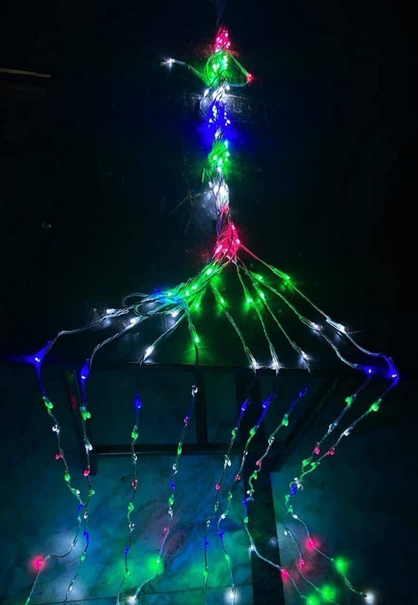 LED Curtain Fairy Light (Multicolor)
