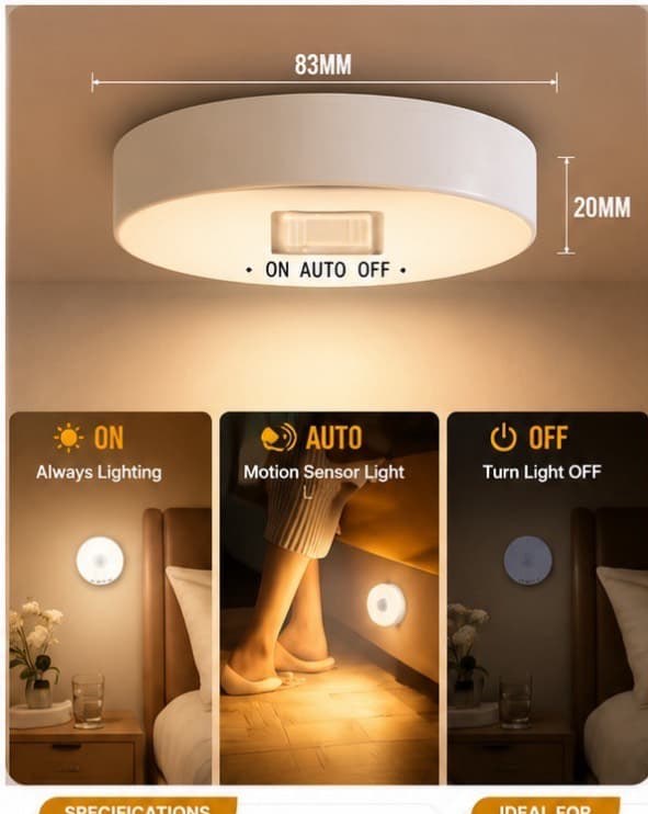 LED Motion Sensor Light