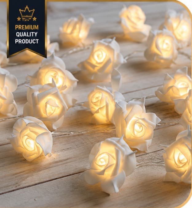 LED Rose String Light