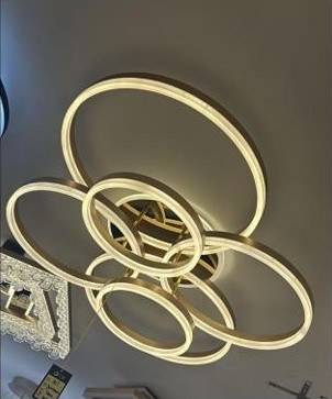 Crystal Ring Chandelier 6079